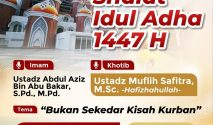 Bineka.co.id - Shalat Idul Adha 1447 H